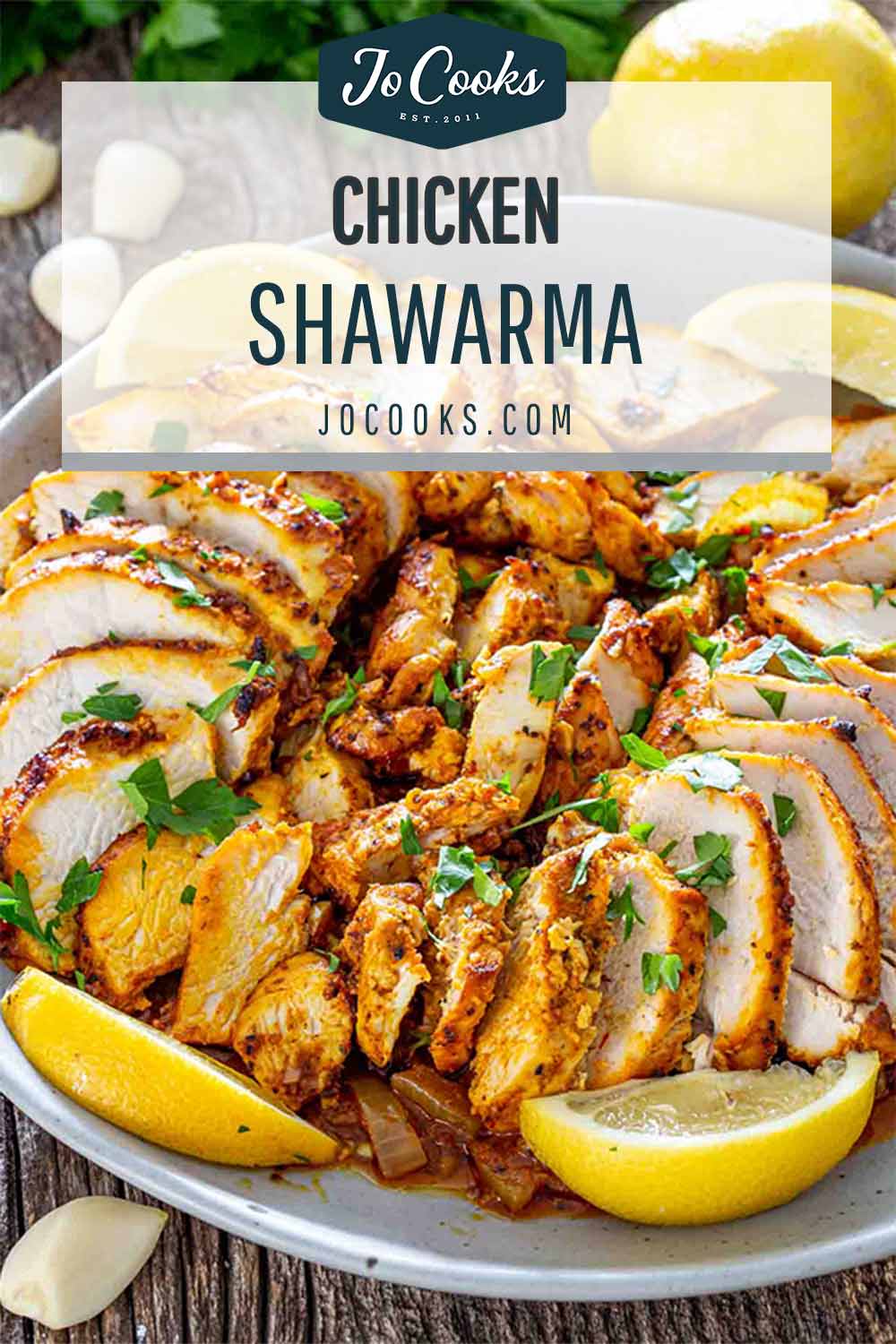 pin for chicken shawarma.
