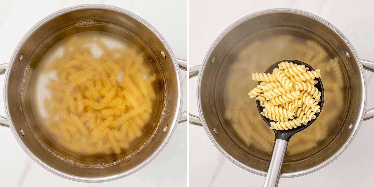 how to cook rotini.