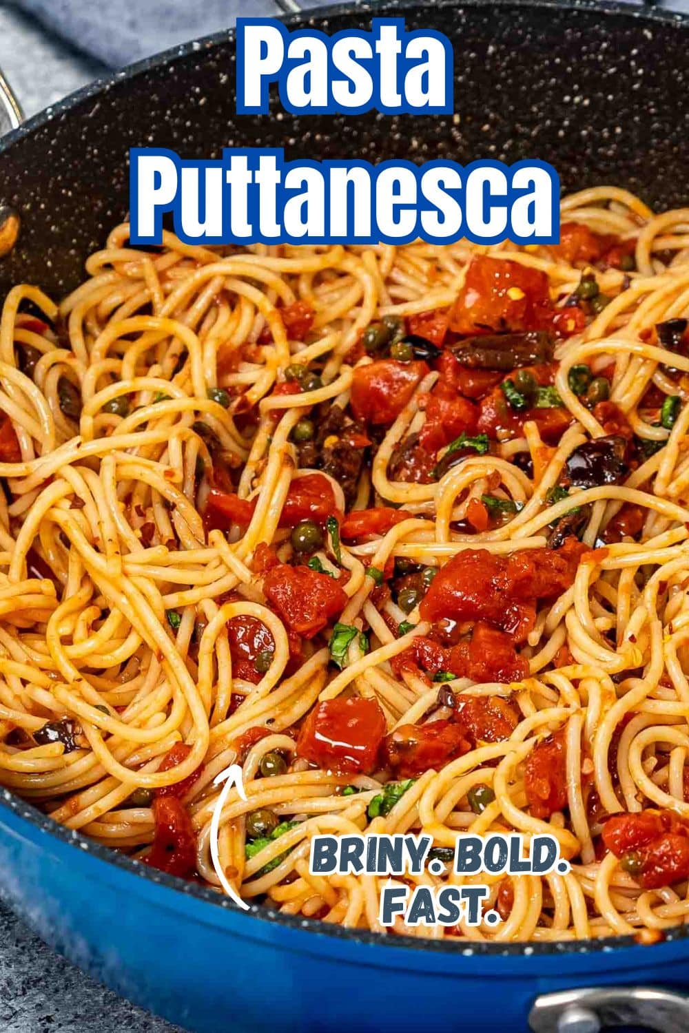 pin for pasta puttanesca.