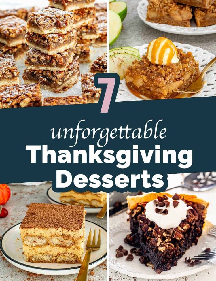 pin for thanksgiving desserts 2025.